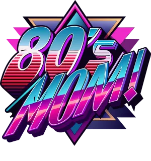 Retro 80's Mom & Triangles DTF (direct-to-film) Transfer