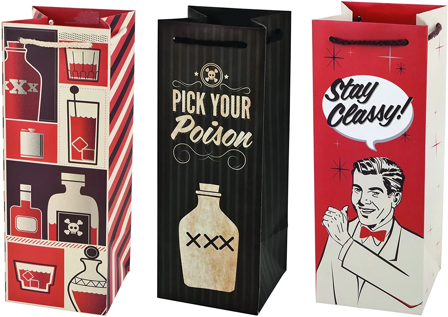 Retro Drink Bags