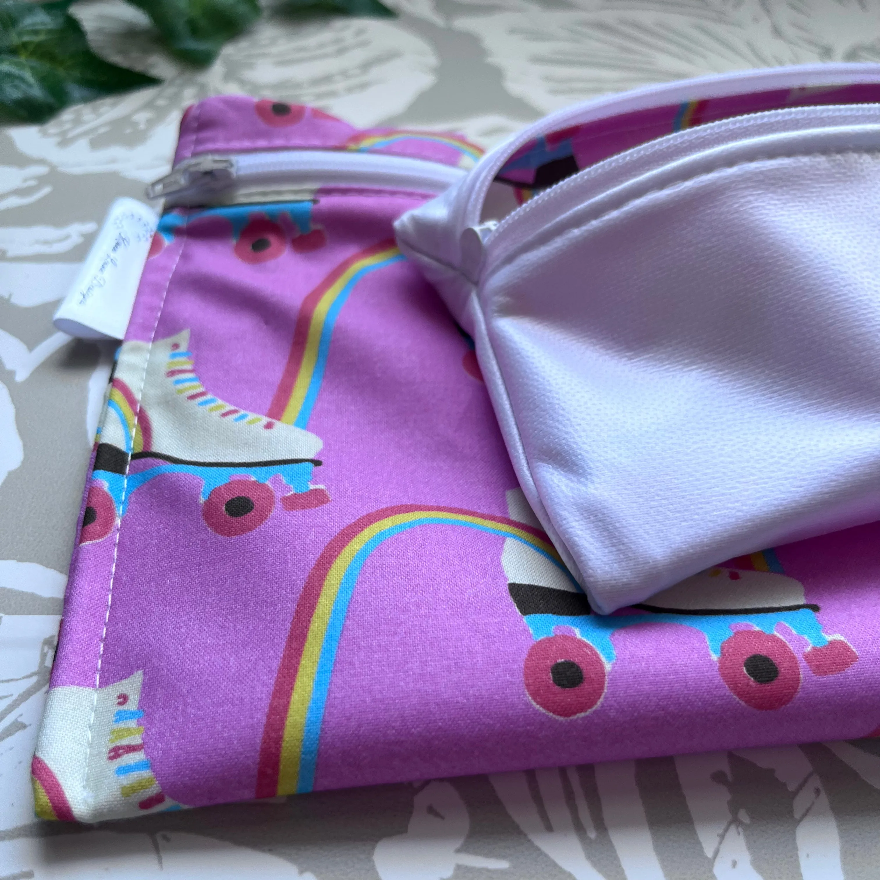 Retro Roller Skate Sandwich & Snack Bags