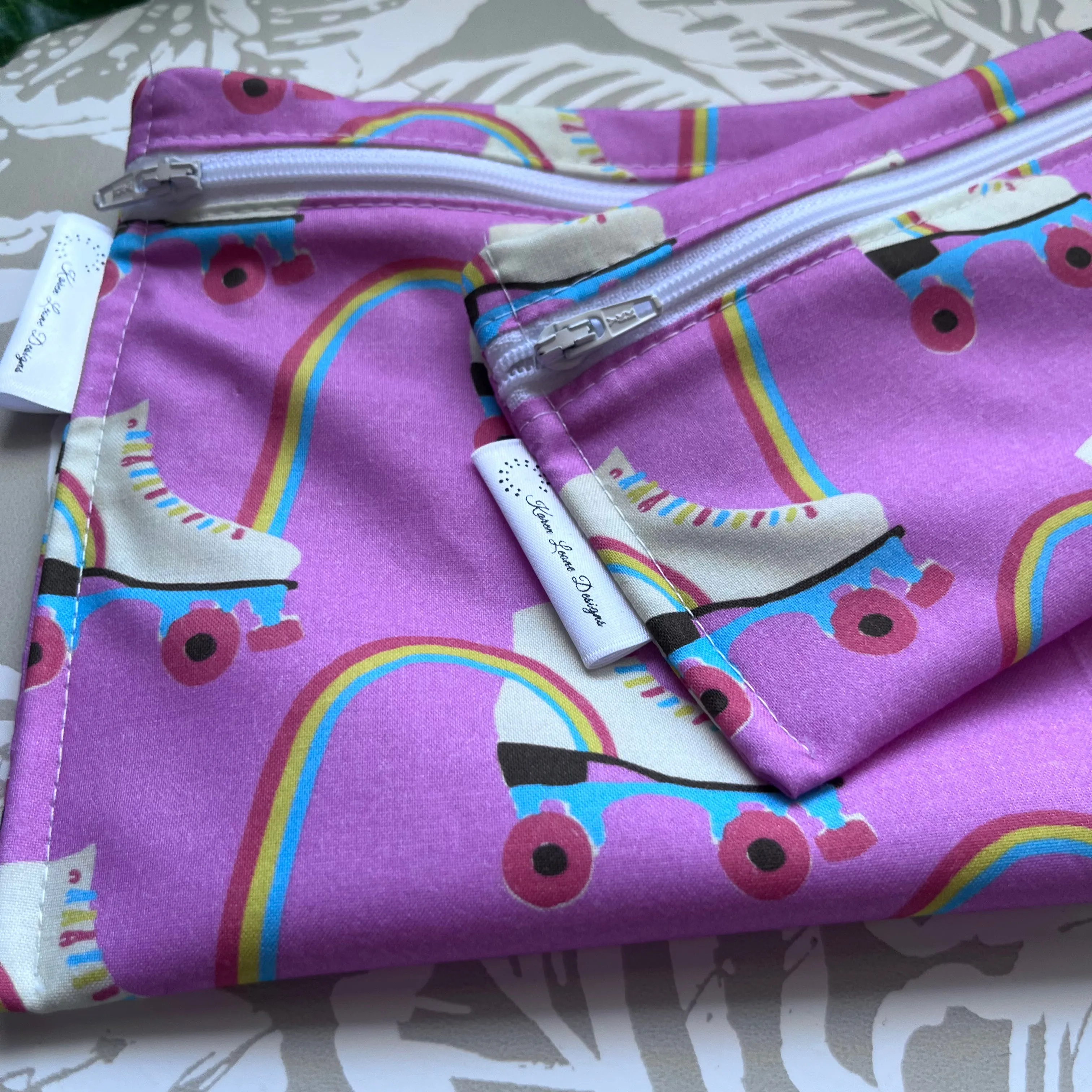 Retro Roller Skate Sandwich & Snack Bags