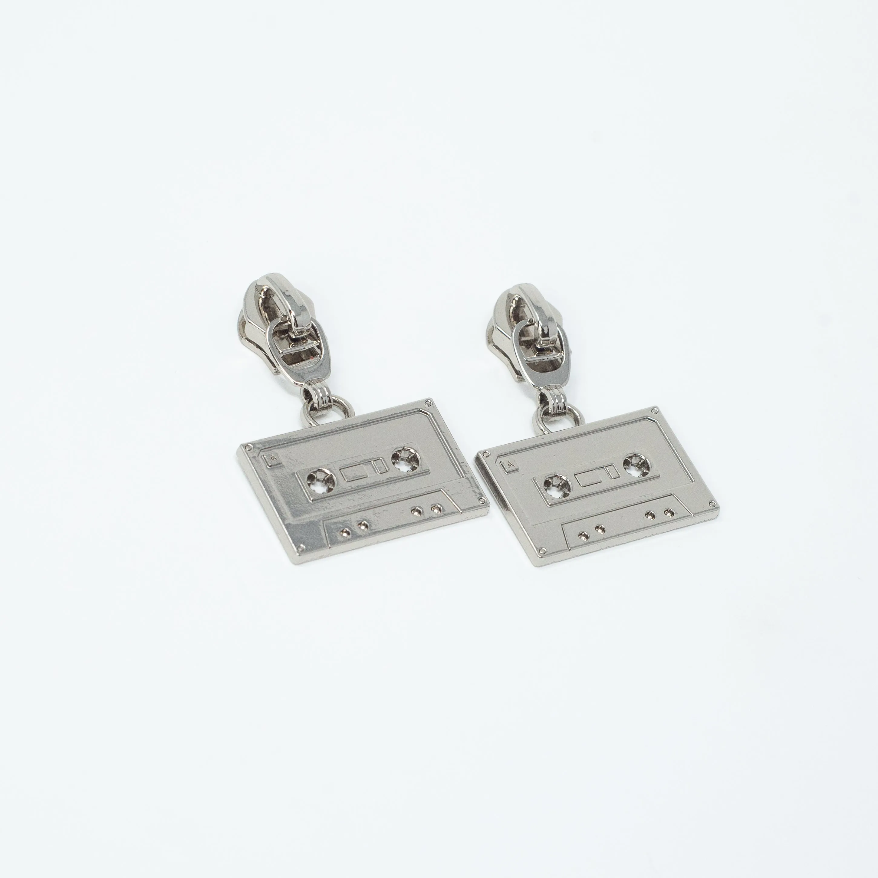Retro Tape Zipper Pulls Size #5