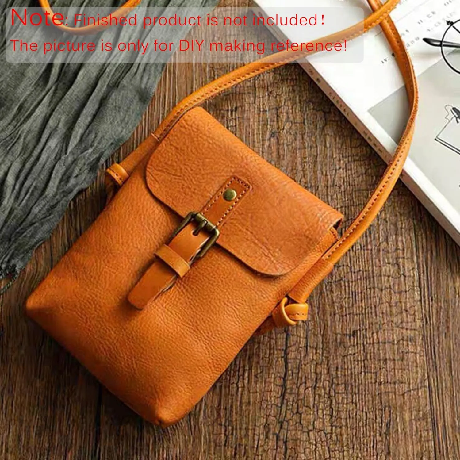 RIVEENY Shoulder Bag - Acrylic Leather Pattern Templates for Satchel, Bucket Bag (AAB-272)