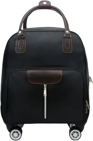 Rolling Duffle Bag with Wheels Rolling Wheeled Trolley Bag Carry On Luggage Travel Suitcase Dufflel Bag Tote Carry On Luggage Travel Duffel Bags Overnight Weekender Bag