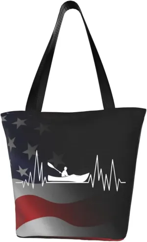 Rowers Heartbeat Rowing Fashion Shoulder Bag Large Capacity For Man Or Woman