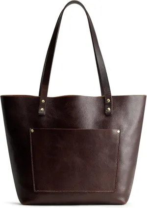 S-ZONE Leather Tote Bag for Women Large Work Shoulder Purses and Handbags with Outside Pocket