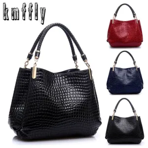 Sac Luxury Famous Women Hand Well-tested Fashion Bags 2018 Leather Bags Recommended Ladies Designer Purse Shoulder Bolsa Bags Brand Crocodile Handbags