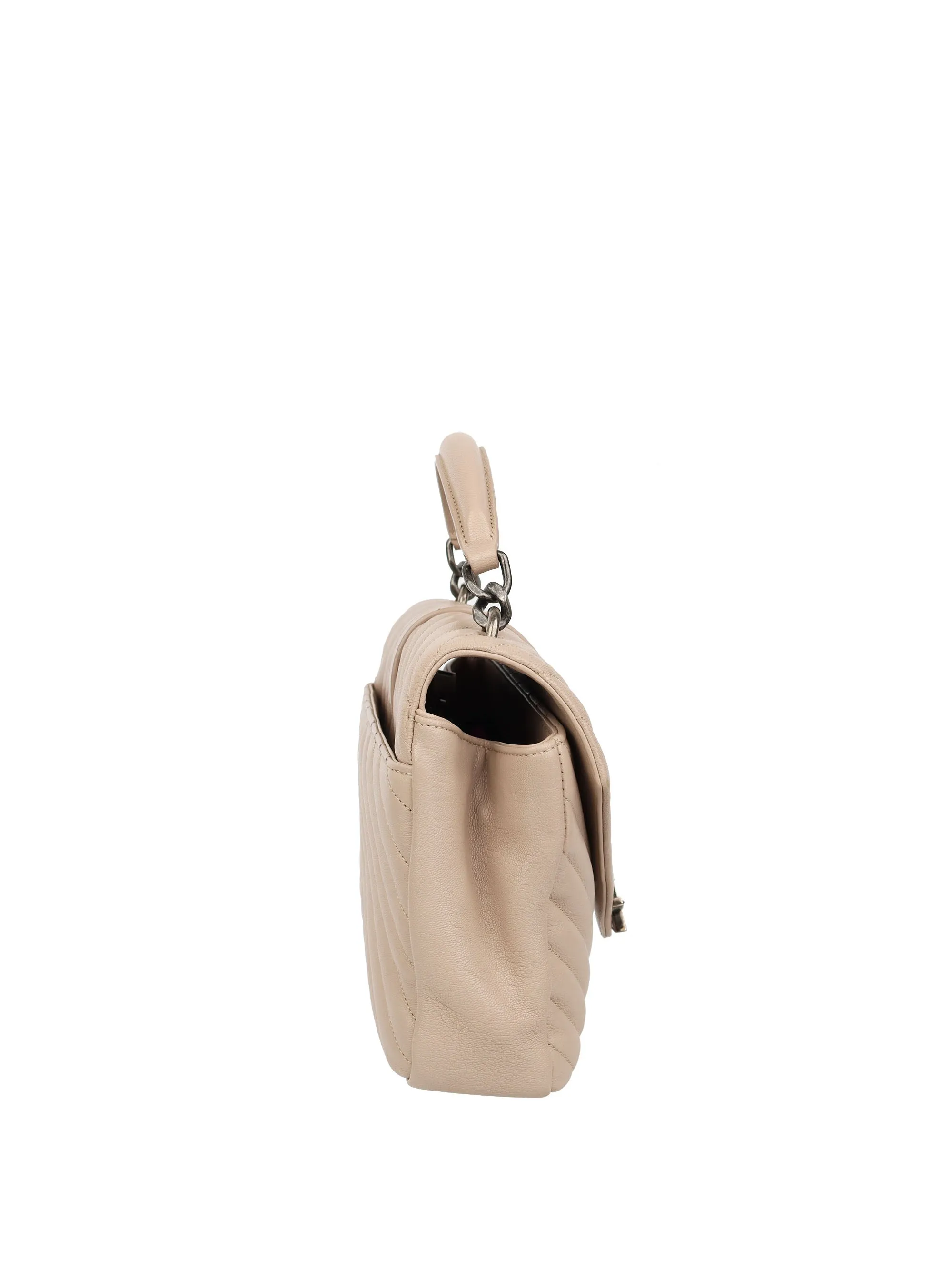 Saint Laurent Light Beige Medium College Bag