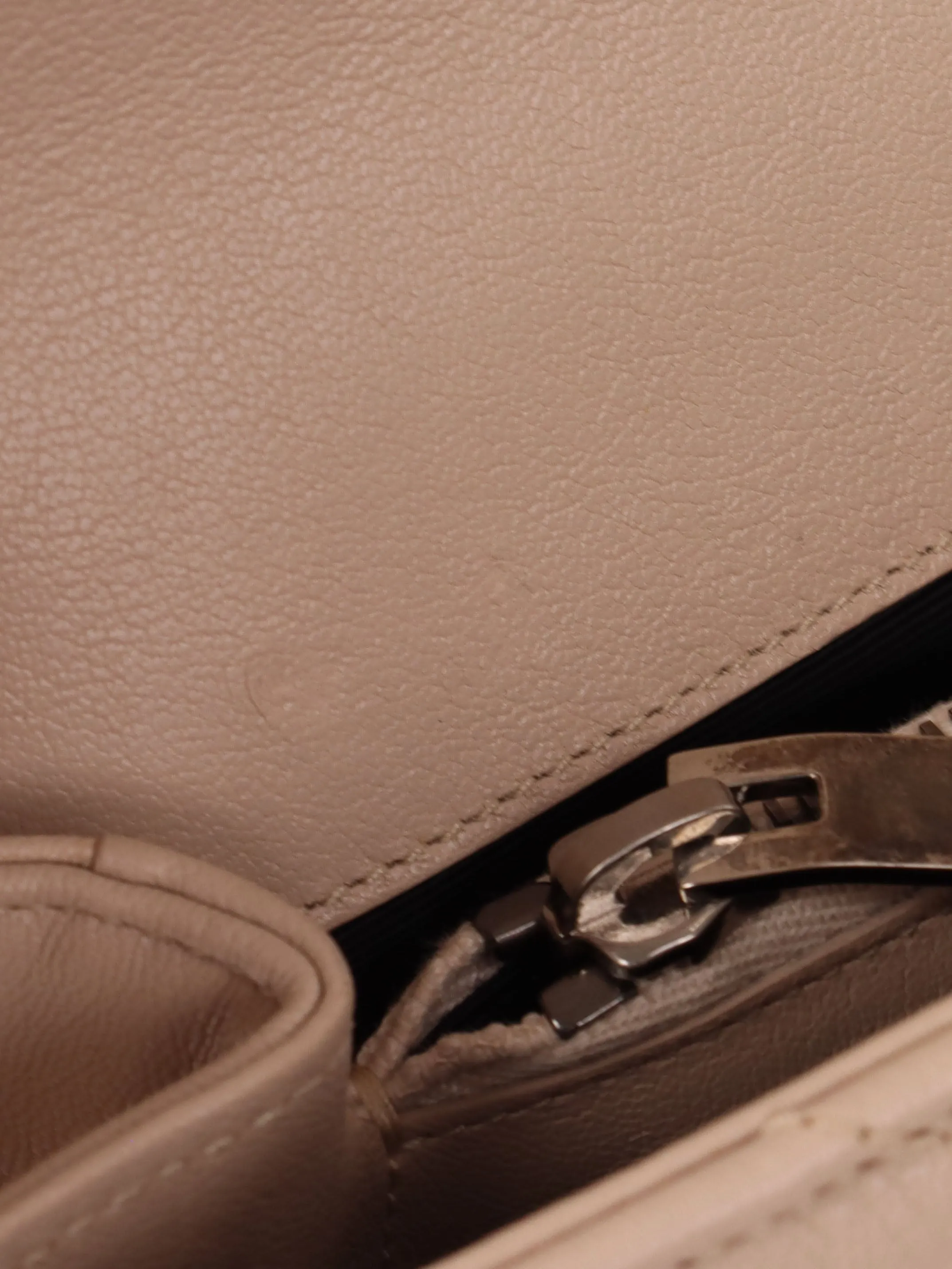 Saint Laurent Light Beige Medium College Bag