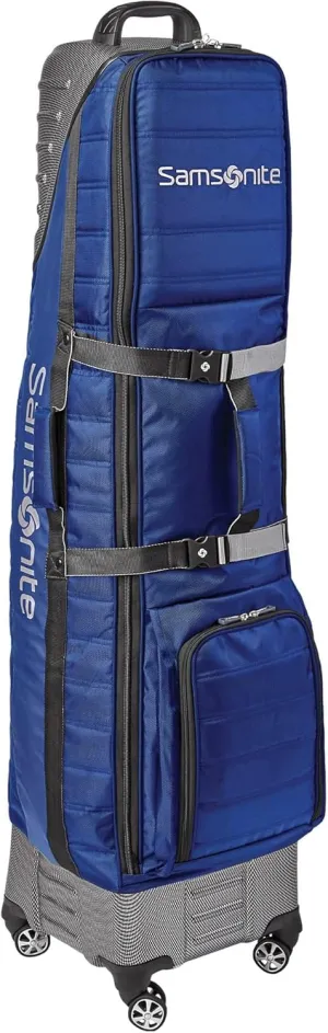 Samsonite "The Protector Hardside and Softside Golf Travel Bag with Shark Wheels, Waterproof Exterior