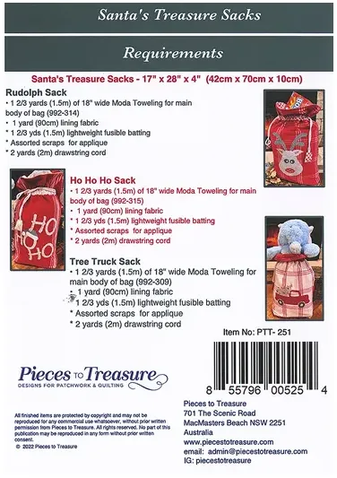 Santa's Treasure Packs