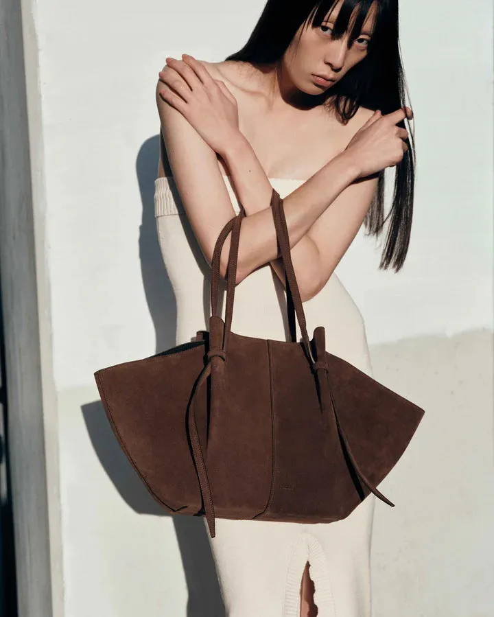 Savina Suede Tote