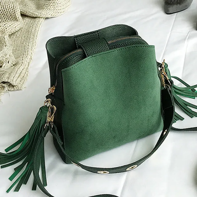 Scrub Women Bucket Bag