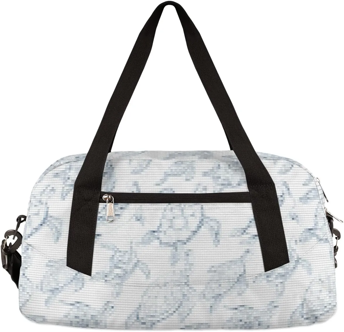 Sea Turtles Animal Pattern Kids Duffel Bag for Girls Boys Teens, Sea Turtle Pixel Wind Dance Bag Overnight Small Duffel Bag Carry On Weekend Sports Gym Travel Bag for School Practice Gymnastics Ballet