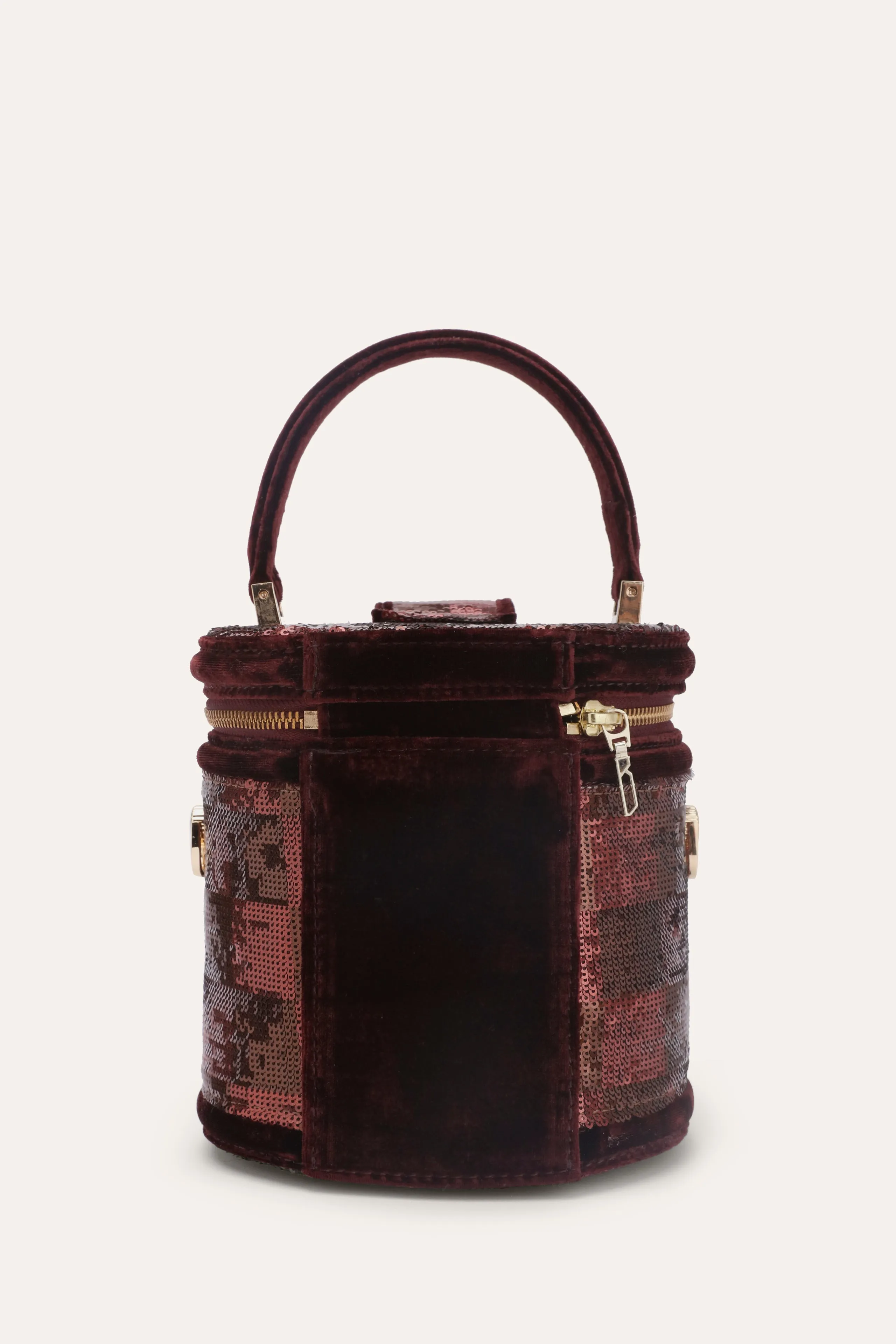 Sequined Bucket Bag
