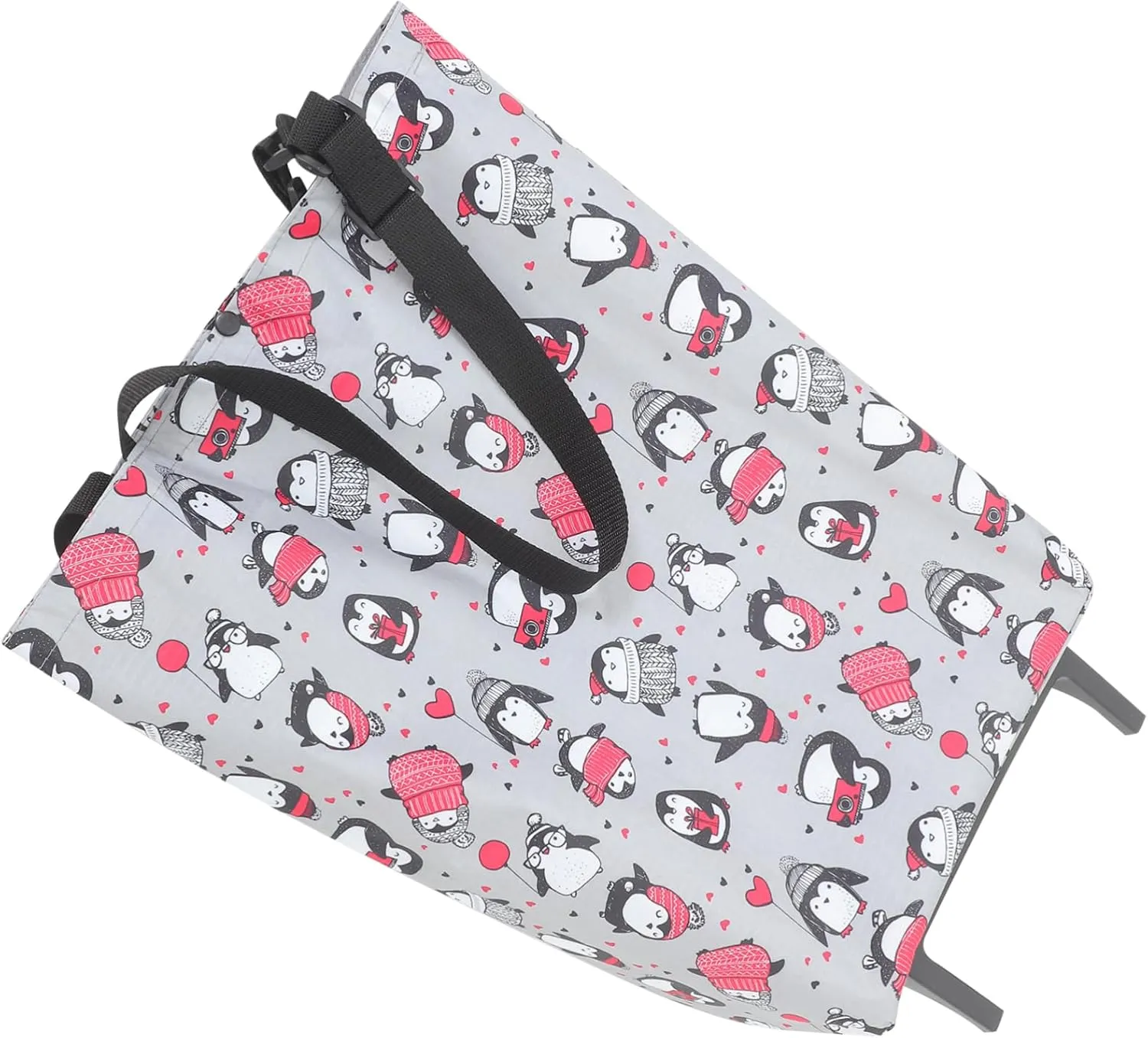 Shopping Bag with Wheels Foldable Shopping Cart Storage Cart Wheels Trolley Bag with Wheels Grocery Trolley Travel Bags Tote Bag with Wheels Key Folding Bag Wheels Rolling Cloth