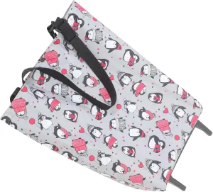 Shopping Bag with Wheels Foldable Shopping Cart Storage Cart Wheels Trolley Bag with Wheels Grocery Trolley Travel Bags Tote Bag with Wheels Key Folding Bag Wheels Rolling Cloth
