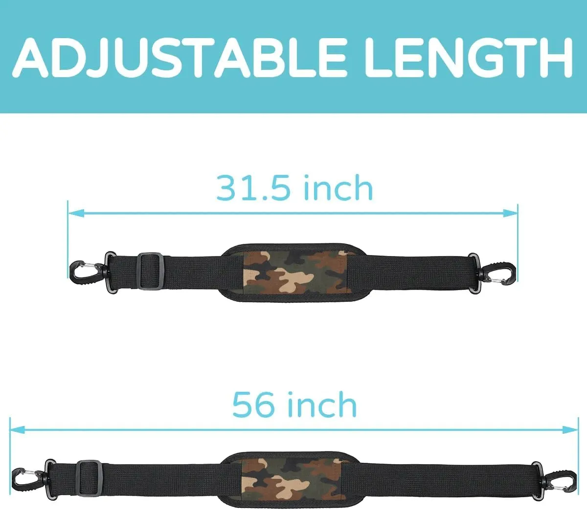 Shoulder Strap Universal Replacement Adjustable Strap