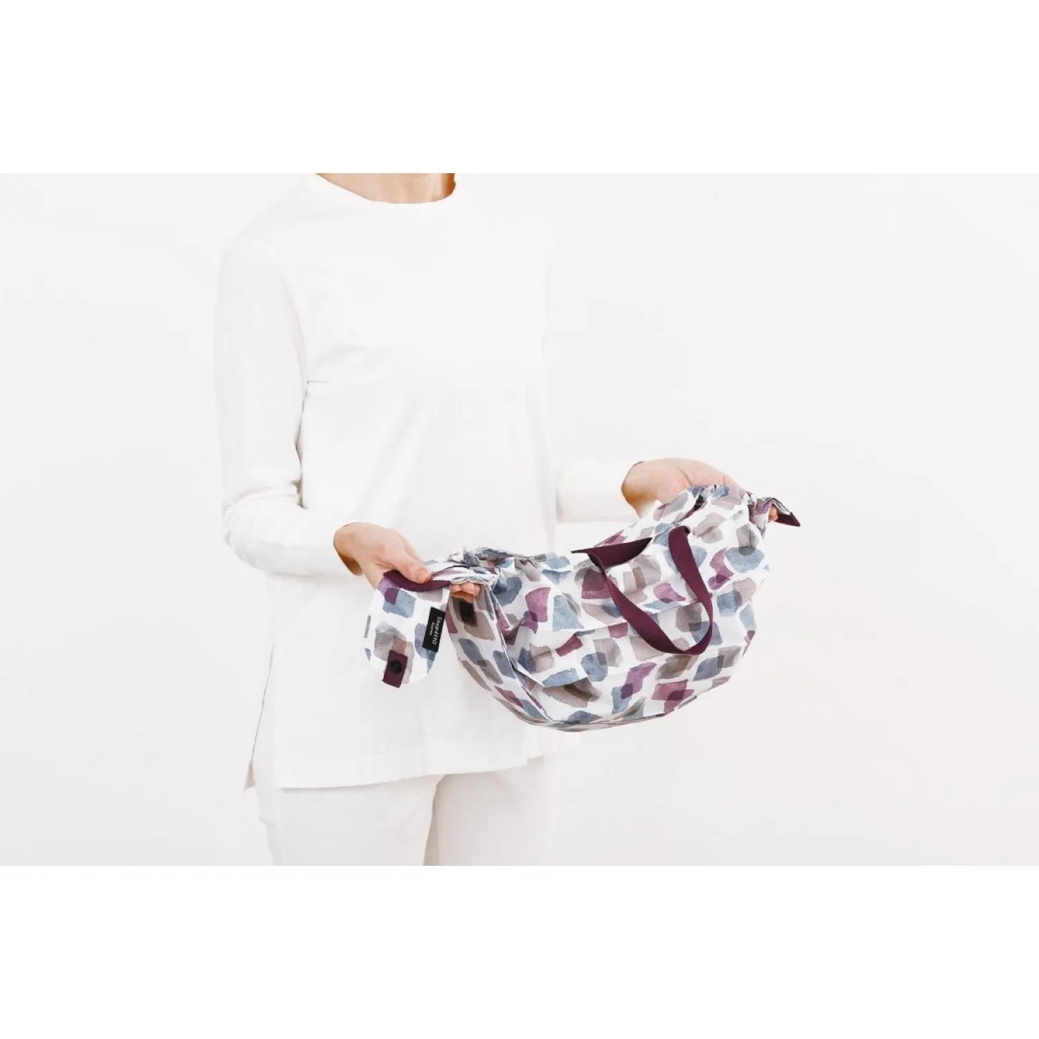 Shupatto X Travel Nostalgia Foldable Tote Medium