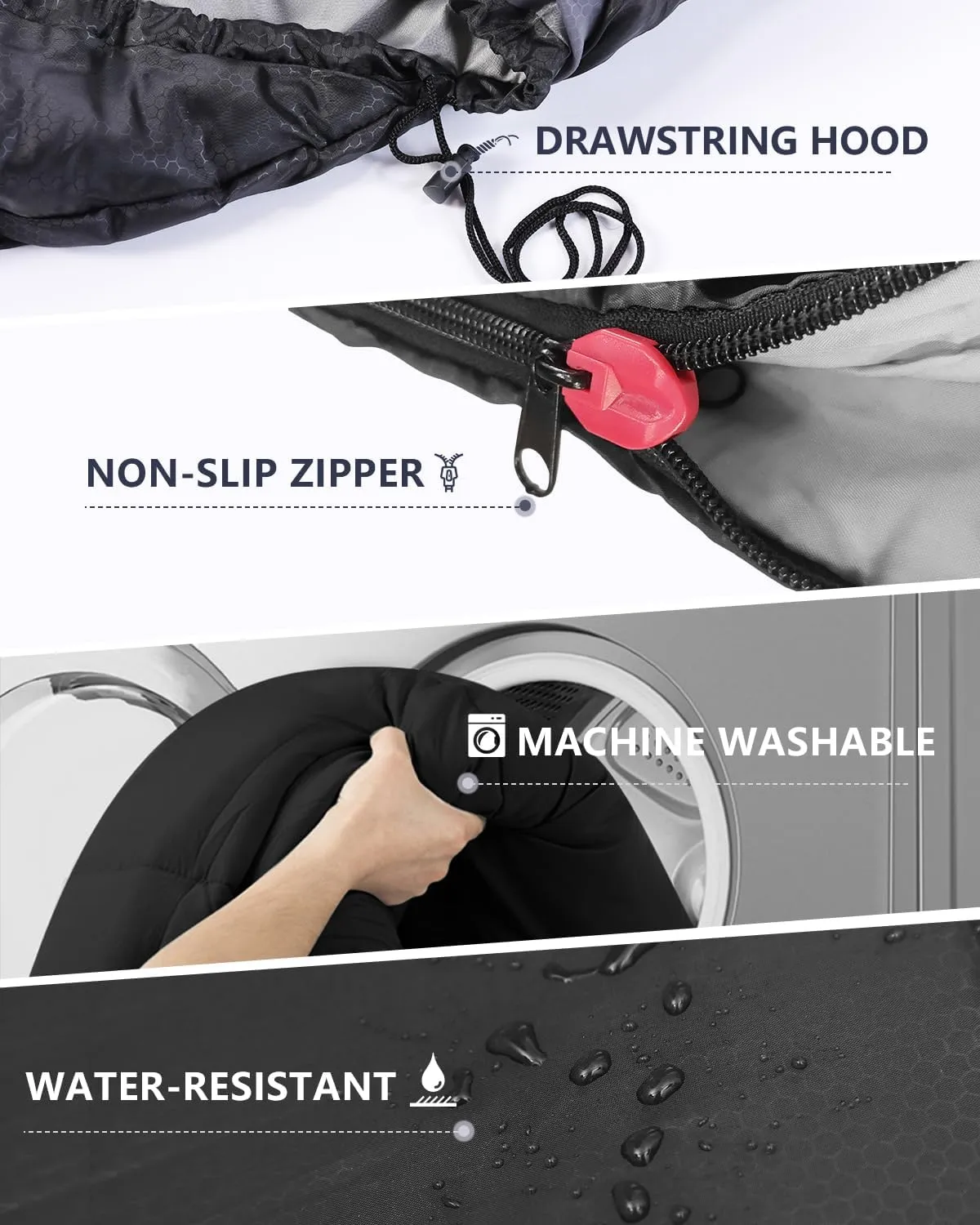 Sleeping Bags for Adults Backpacking Lightweight Waterproof- Cold Weather Sleeping Bag for Girls Boys Mens for Warm Camping Hiking Outdoor Travel Hunting with Compression Bags