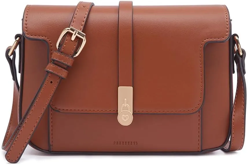 Small Crossbody Bags for Women Shoulder Bags Trendy Shoulder Purse Card Slot Purse with Flap Closure