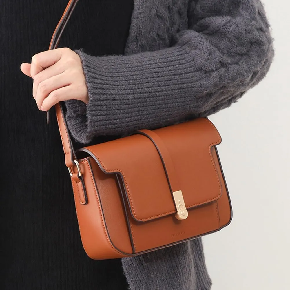 Small Crossbody Bags for Women Shoulder Bags Trendy Shoulder Purse Card Slot Purse with Flap Closure