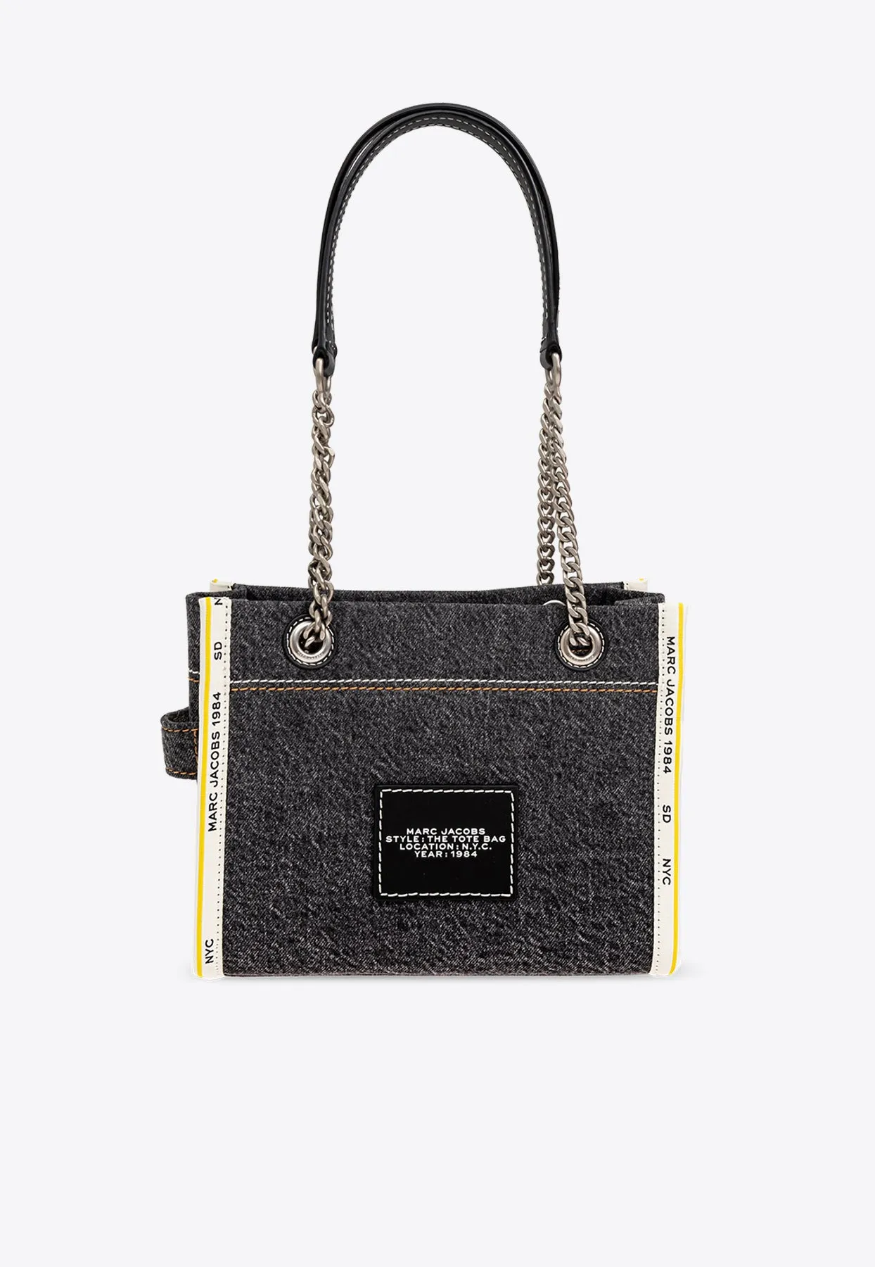 Small Denim Tote Bag
