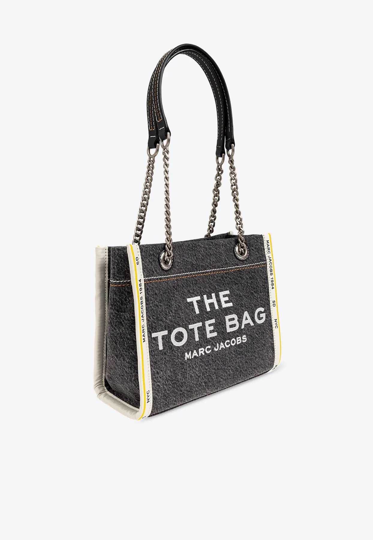Small Denim Tote Bag
