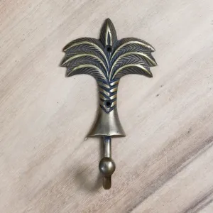 SMALL PALM HOOK | ANTIQUE BRASS