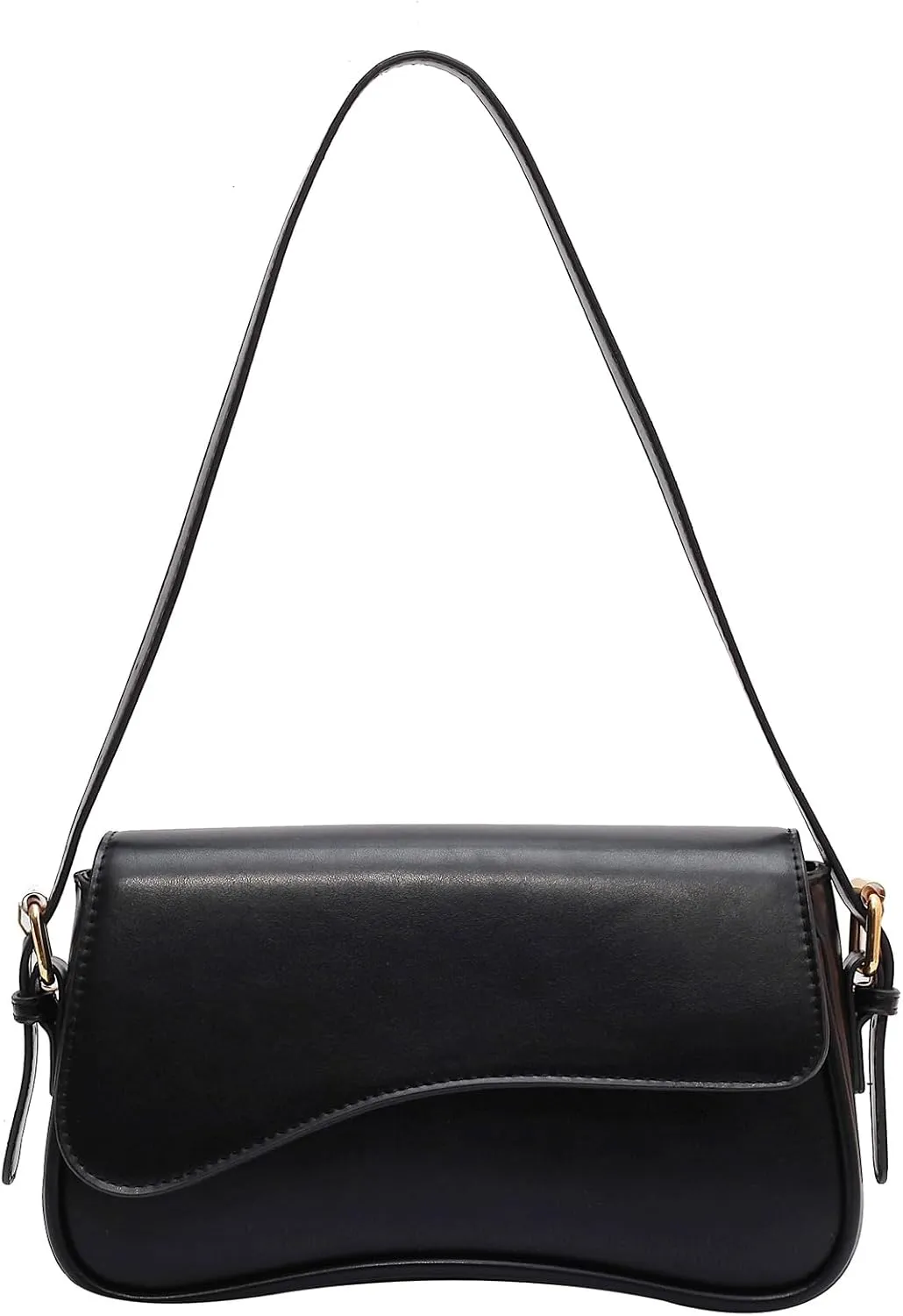 Small Shoulder Bag for Women Clutch Hobo Crossbody Tote Handbag with Zipper Retro Genuine Leather Bags