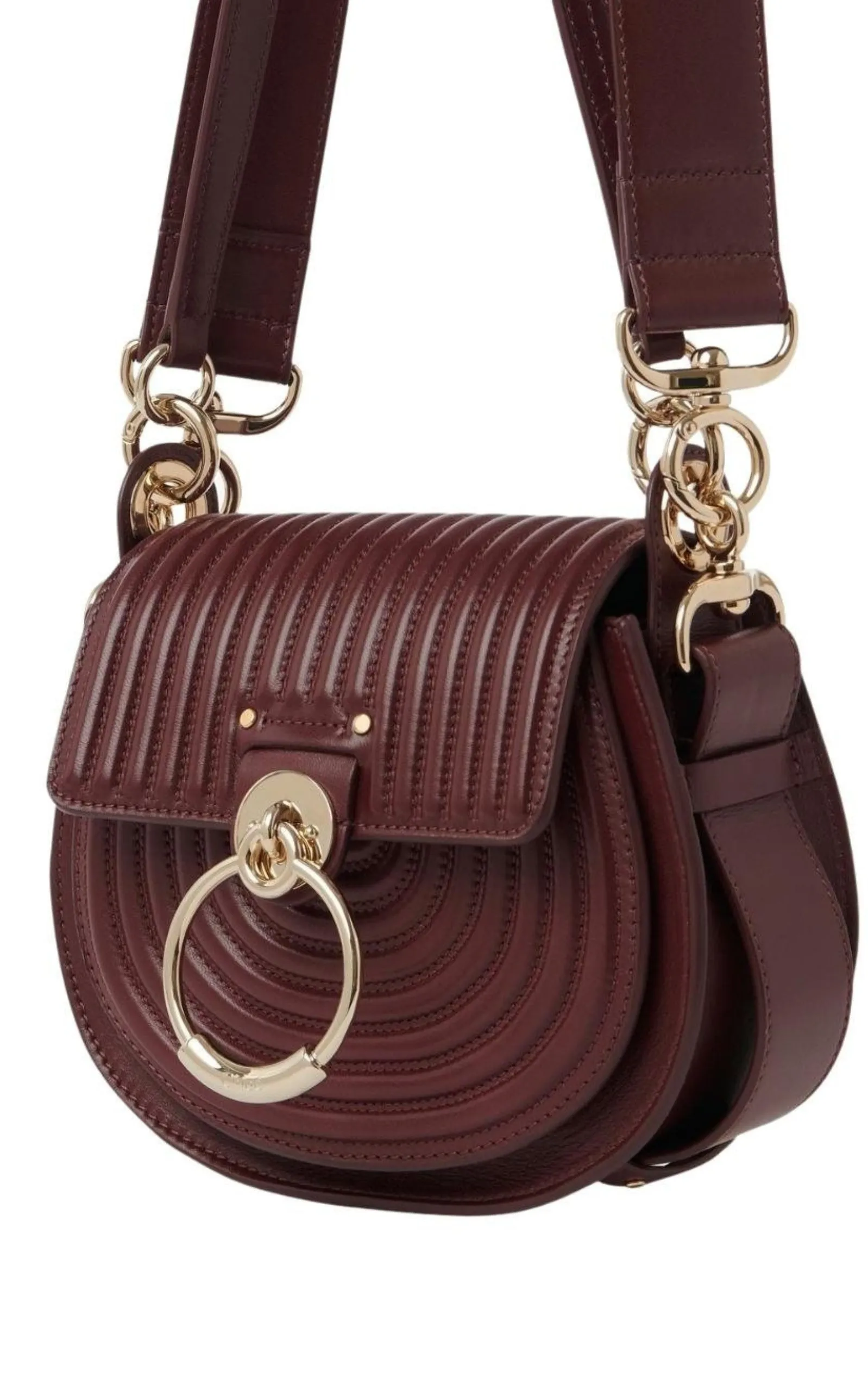 Small Tess Quilted Leather Crossbody Bag
