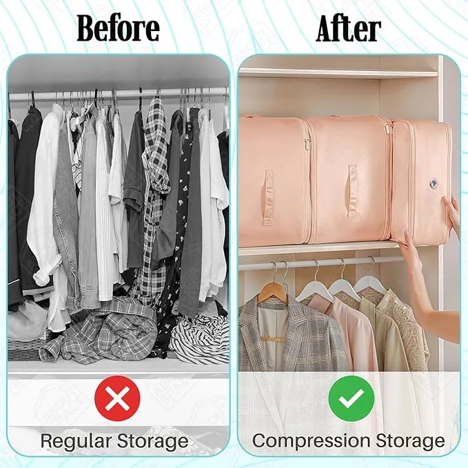 Space Saving Storage Organizer Compression Trusted Self First-come-first-served