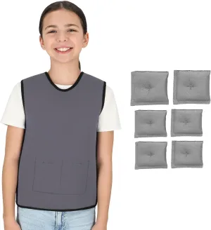 Special Supplies Weighted Sensory Compression Vest for Kids with Adjustable Weight Fit