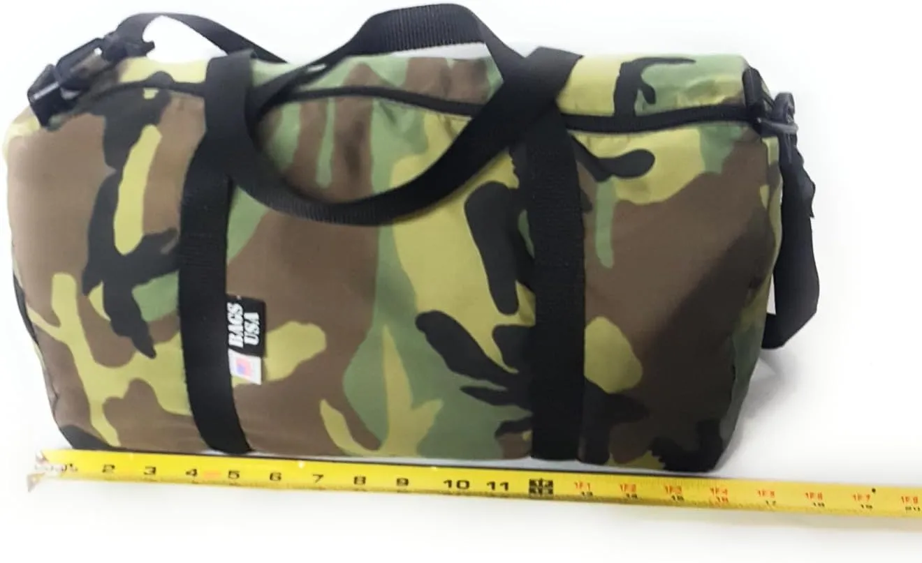 Sport Gym Bag 14 Liter Great for Beach,Work Holds Towel, Cellphone, Water Bottle,Keys and Wallet Made in USA.