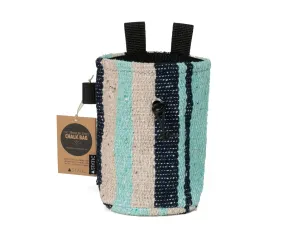 STATIC Chalk Bag | TRAVELER SERIES | chalk bag for climbing bouldering (Navy/Mint)