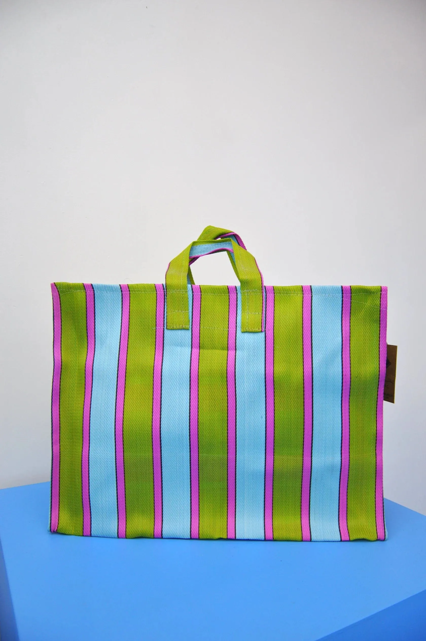 Stitchwallah Dariwallah Bag Ice/Leaf/Pink