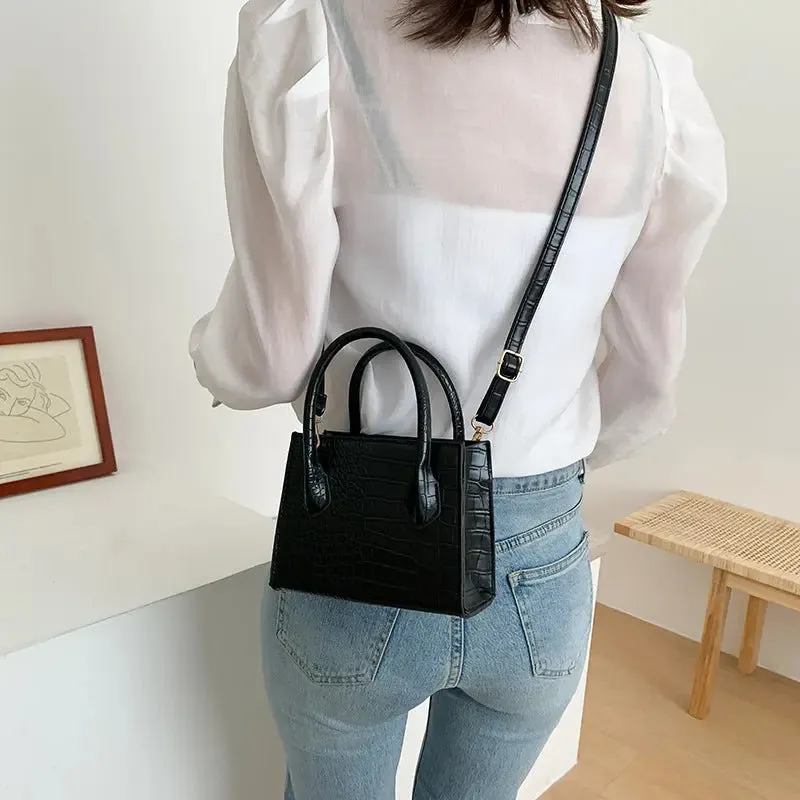 Stone Pattern Mini Tote Bags