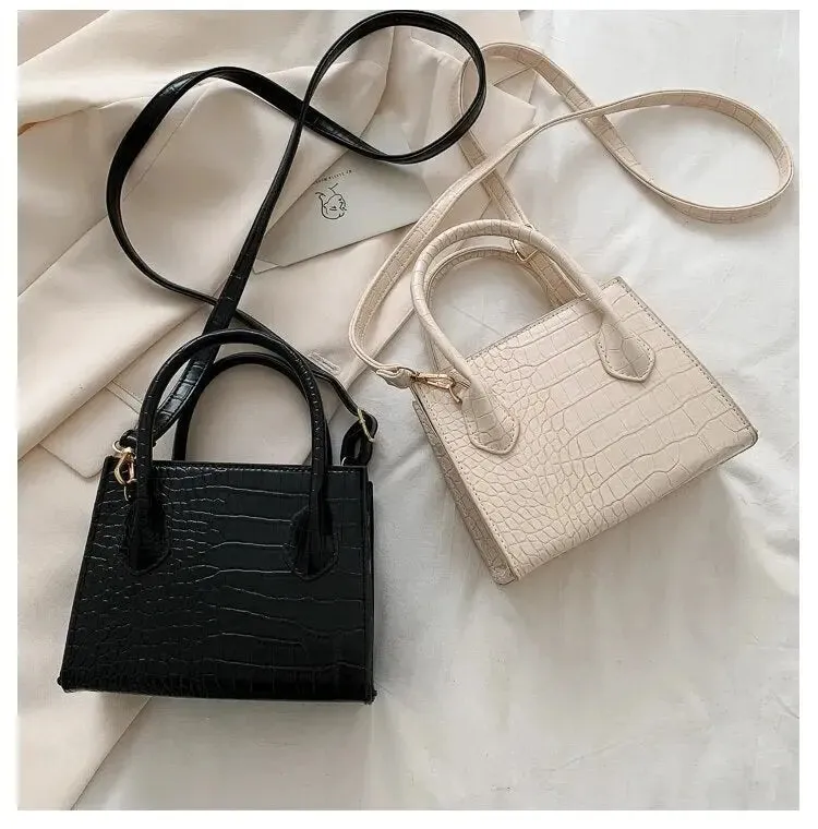 Stone Pattern Mini Tote Bags