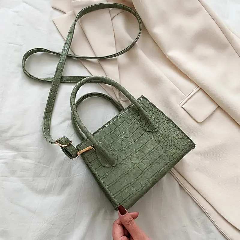 Stone Pattern Mini Tote Bags