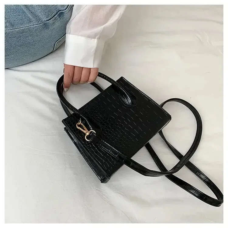 Stone Pattern Mini Tote Bags