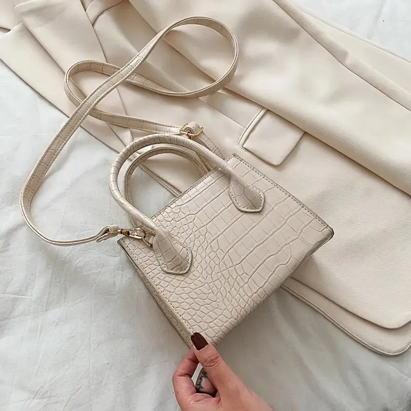Stone Pattern Mini Tote Bags