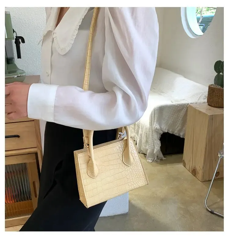 Stone Pattern Mini Tote Bags