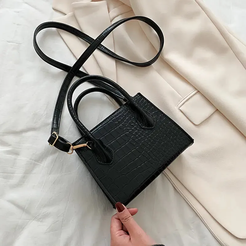Stone Pattern Mini Tote Bags