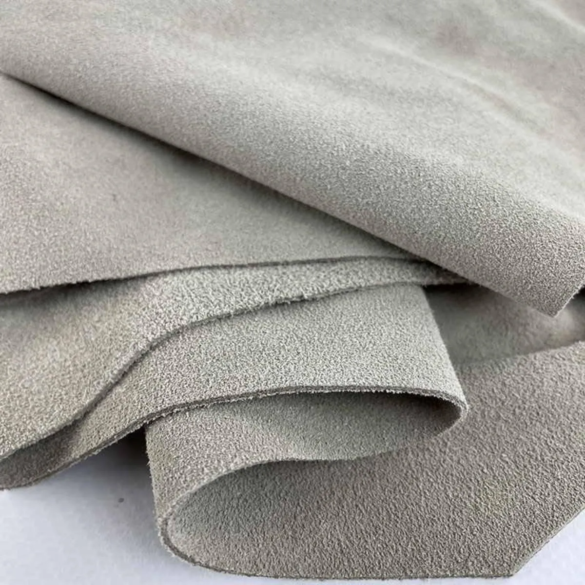 Stone Split Suede Leather