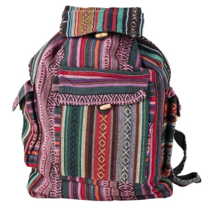 Stonewashed Striped - Backpack