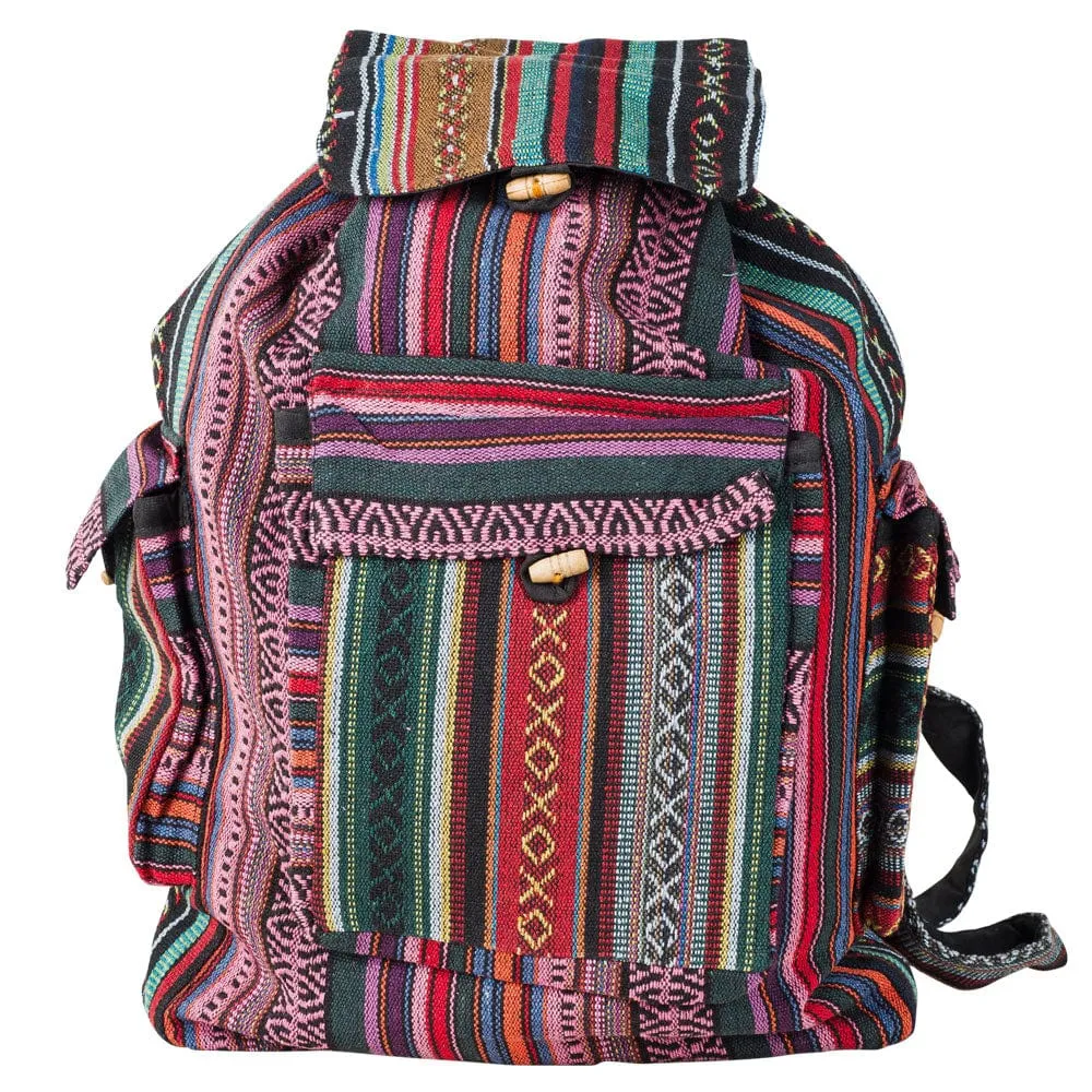 Stonewashed Striped - Backpack