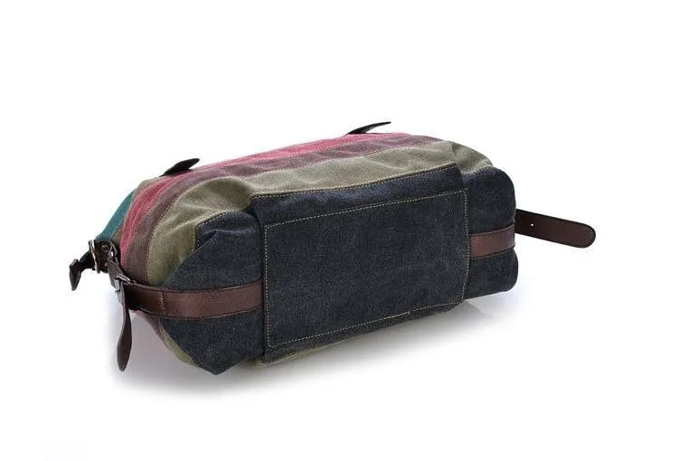 Striped Canvas Tote