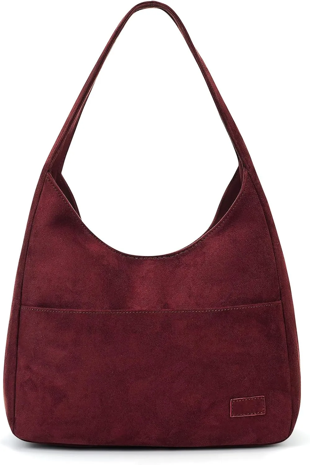 Suede Tote Bag for Women Brown Suede Bag 2024 Fall Suede Purse Slouchy Hobo Bag Work Tote Bag