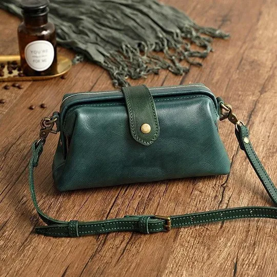 (Summer Hot Sale - 60% OFF) Leather Retro Handmade Bag