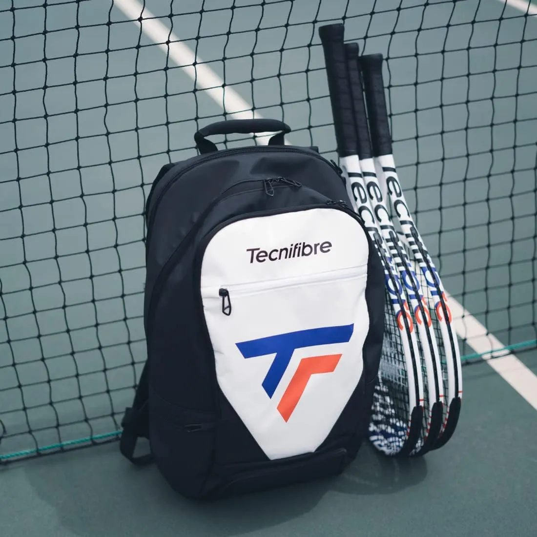 Tecnifibre Tour Endurance Tennis/Squash Bag Series (RS, WHITE, NAVY) - The Ultimate Waterproof and UV-Resistant Bag (RackPack,15R, 12R, 6R, BackPack)