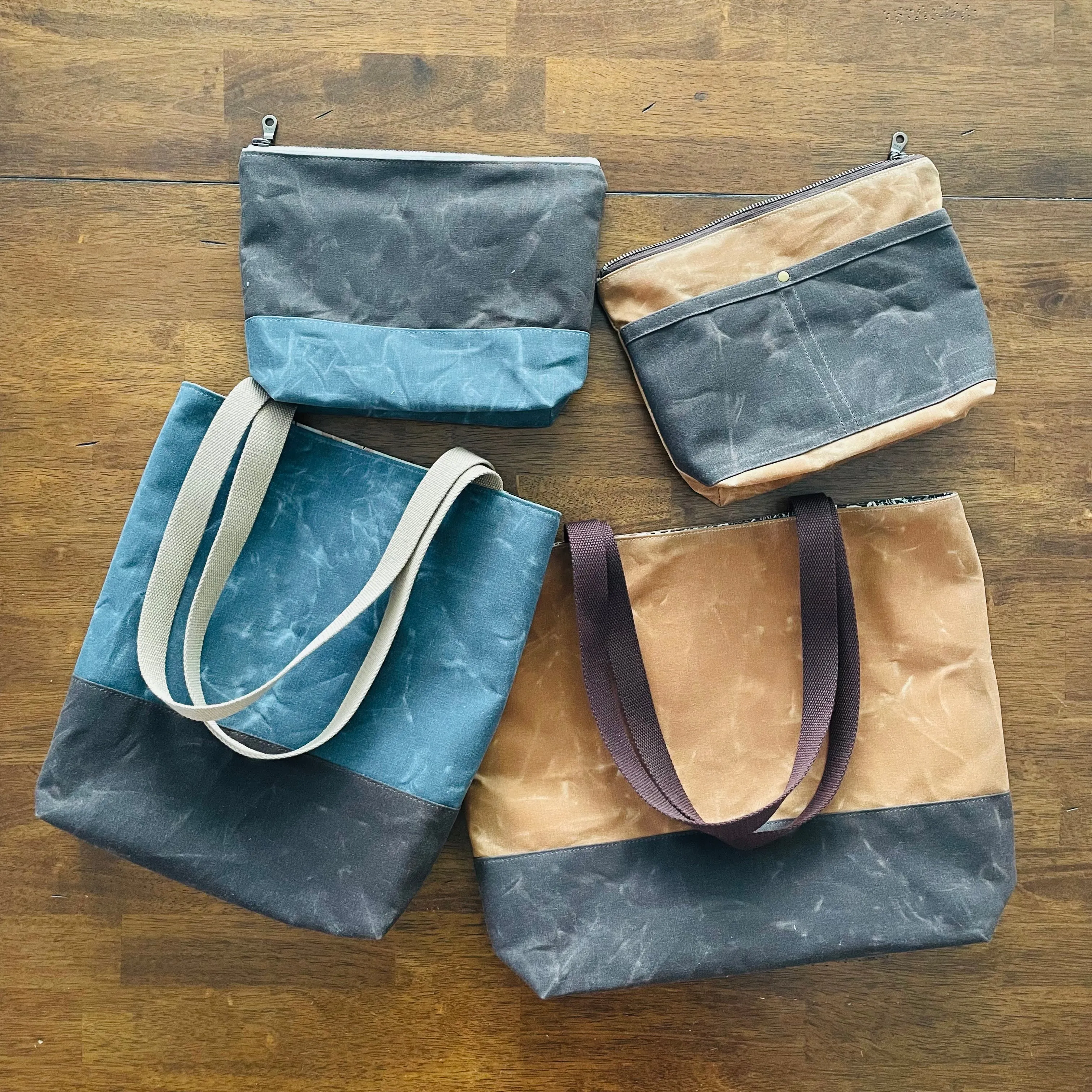 The Beginner Bagmaking Bundle, 2 PDF Sewing Patterns